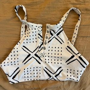 Aerie halter bikini top